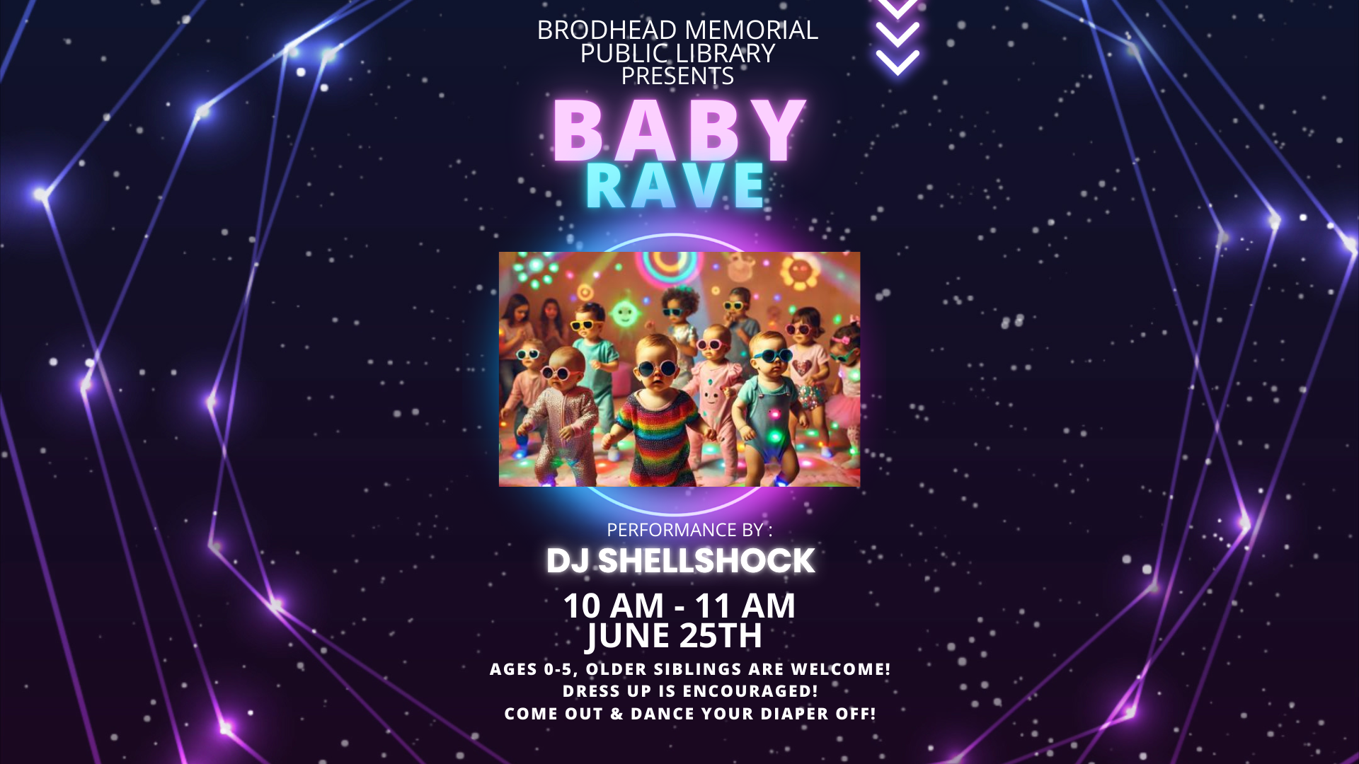 Baby Rave June 25th 10am-11am